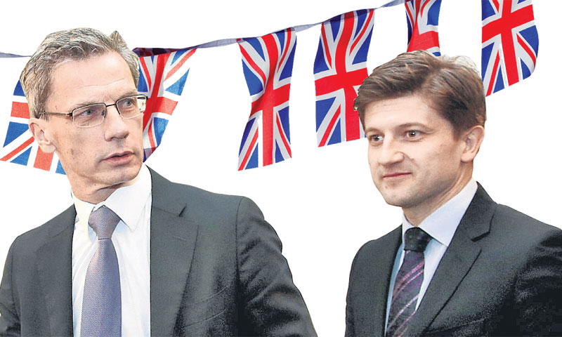 Guverner Vujčić i ministar Marić u Londonu/Patrik Macek/PIXSELL