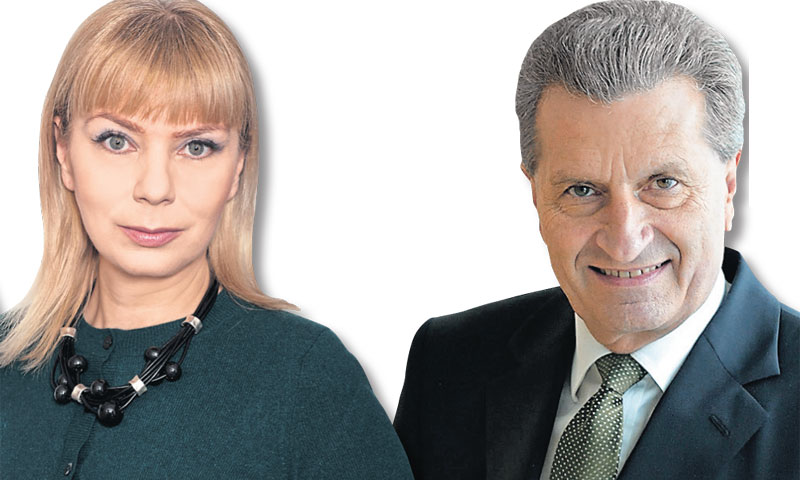 Elzbieta Bienkowska, povjerenica za unutarnje tržište, industriju, poduzetništvo i MSP-ove; Günther