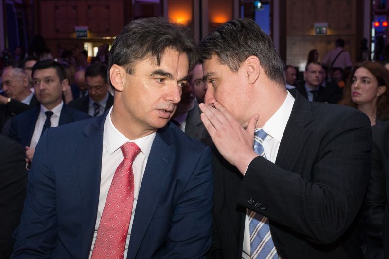 Zoran Milanović i Branko Grčić na Danu poduzetnika (Photo: Davor Puklavec/PIXSELL)