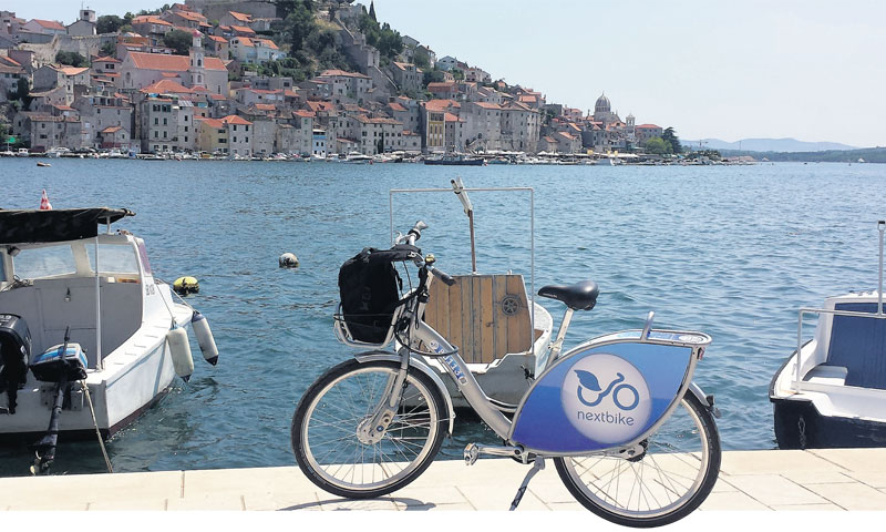 U Šibeniku je uveden sustav javnih bicikala koji će smanjiti prometne gužve i očuvati okoliš
