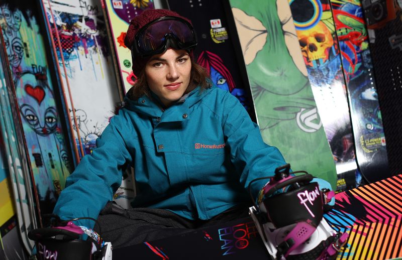 Morena Makar, hrvatska snowboard reprezentativka. Photo: Anto Magzan/PIXSELL