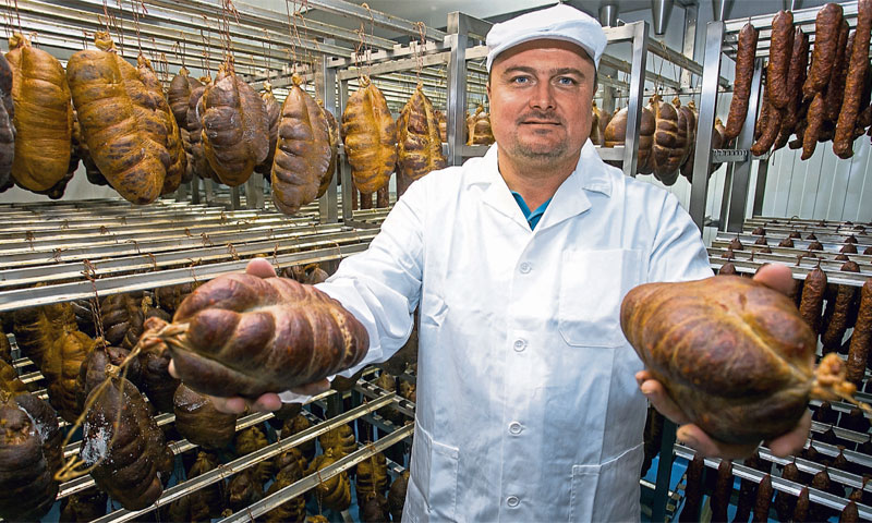 Poznati kulenar Slađan Novosel u novom pogonu opremljenom najmodernijom tehnologijom/Davor Javorović