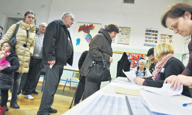 Drugi krug predsjedničkih izbora u Hrvatskoj donio je i veću mobilizaciju birača/PIXSELL