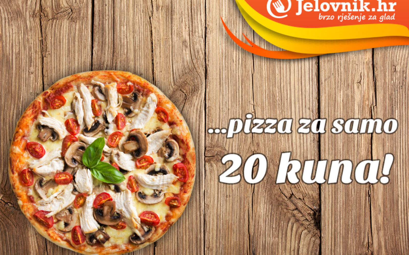 Pizza 20 kuna samo na Jelovnik.hr! Poslovni dnevnik