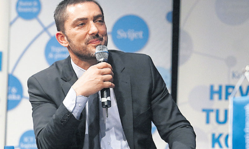 Mislav Šimatović, glavni urednik Poslovnog dnevnika/ Goran Stanzl/PIXSELL