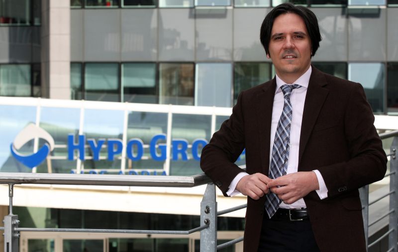 Hrvoje Stojić, glavni analitičar Hypo banke. Photo: Marko Prpic/PIXSELL