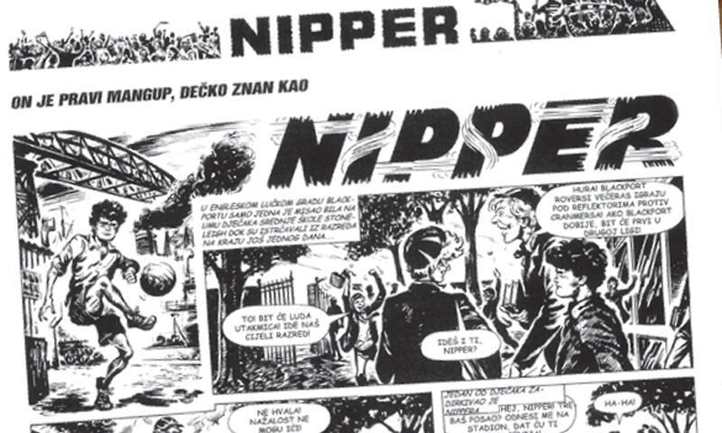 Naslovnica stripa o Nipperu