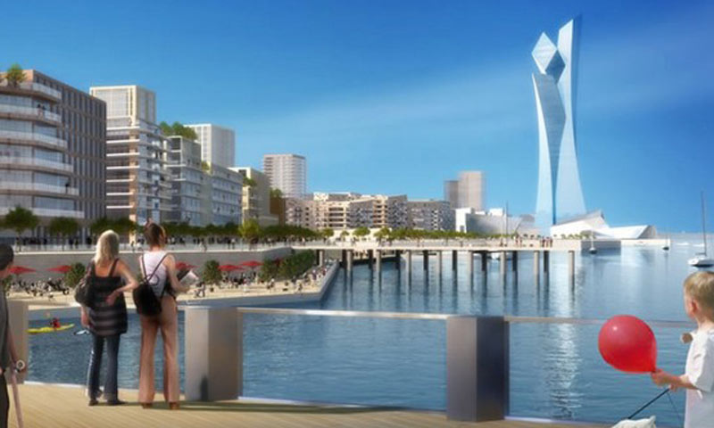 Idejno rješenje projekta Beograd na vodi