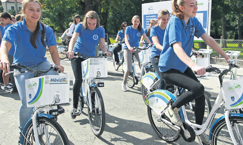 Vožnja na dva kotača popularna je u Koprivnici/PIXSELL