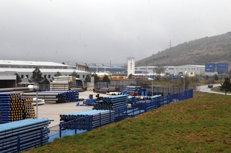 Industrijska zona grada Bakra na Kukuljanovu. Photo: Goran Kovacic/PIXSELL