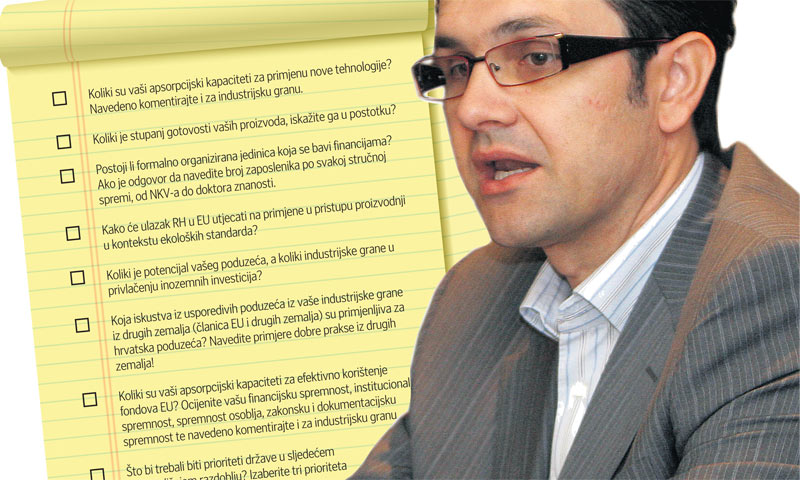 Tomislav Radoš, savjetnik ministra gospodarstva, na čelu je tima zaduženog za izradu industrijske st