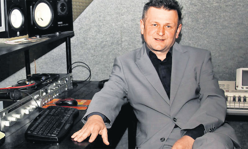 Josip Valentić, direktor tvrtke Centar poslovne glazbe za koju je skladao mnoga djela