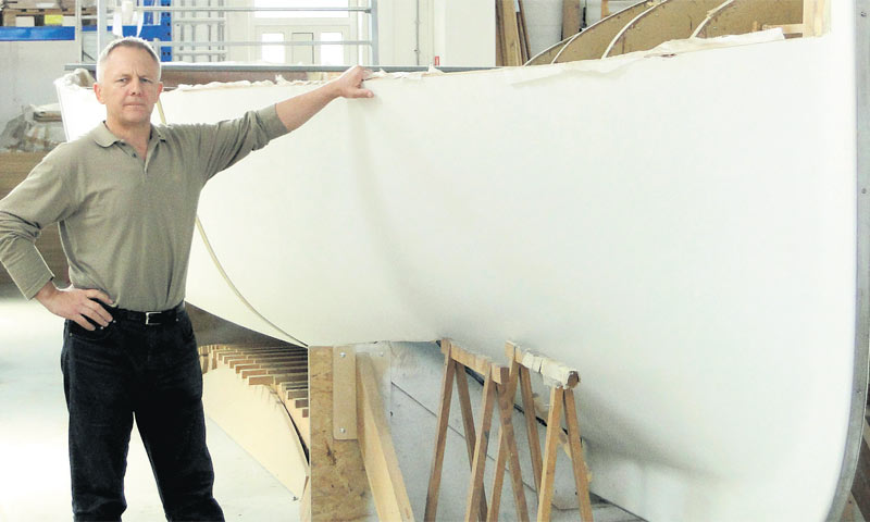 Brodogradnja je plod dječačkoga sna i ljubavi prema stvaranju Tomislava Matasića, a ovo mu je treća