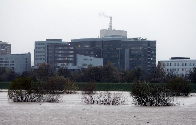 Rijeka Sava se izlila iz svog korita. Photo: Goran Jakus/PIXSELL