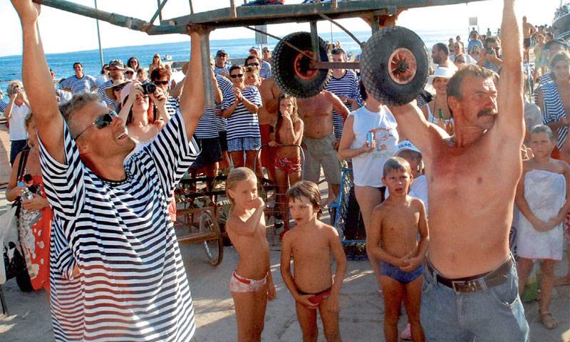 Silba, otok pješaka, festivalom slavi svoje 'karice' odnosno kolica/Petar Lovrović/PIXSELL