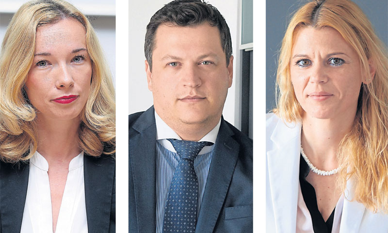 Renata Suša, HŽ infrastruktura; Tomislav Mazal, Đuro Đaković holding; Doris Peručić, ACI Club