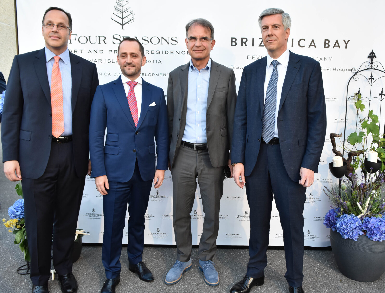 Anis Bibi, Simon Casson, Gari Cappelli, Dennis Wijsmuller. press foto