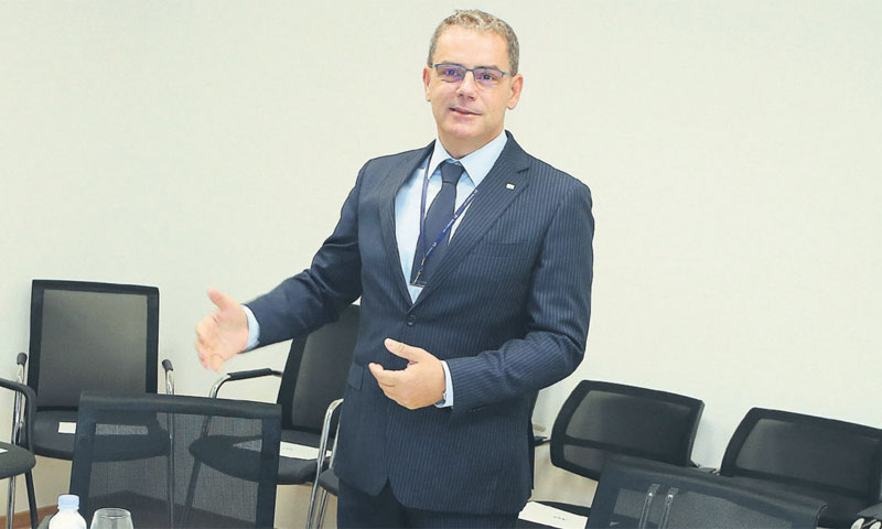 Mate Botica, predsjednik Uprave Odašiljača i veza/Jurica Galoić/PIXSELL