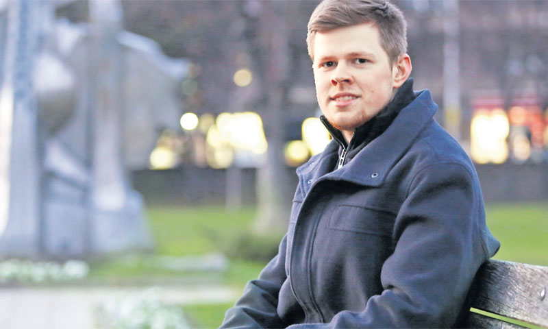 Tomislav Ferčak student je prve godine zagrebačkog FER-a/Matija Habljak/PIXSELL
