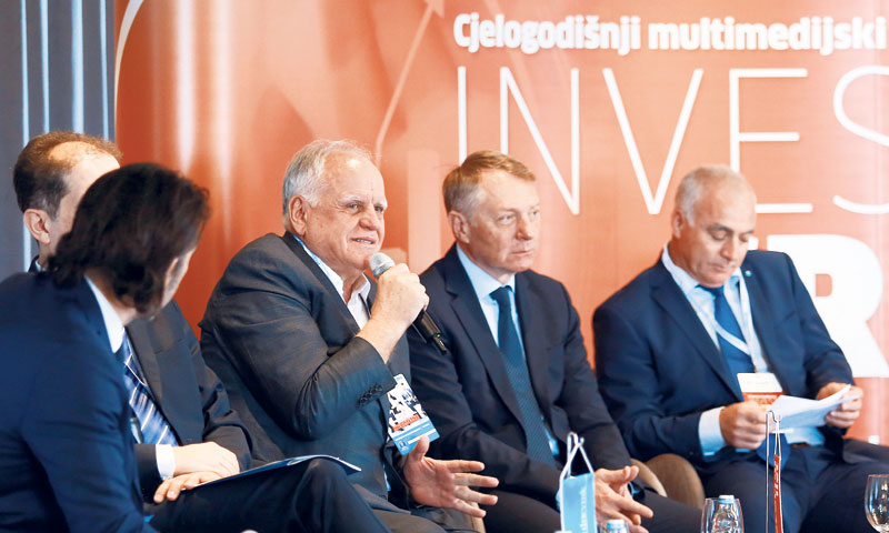 Na panelu su sudjelovali Jako Andabak, Mladen Fogec, Goran Pauk i Christoph Schoefboeck (slika desno