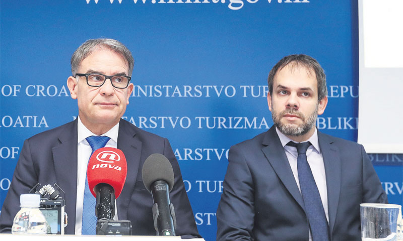 Prezentacija rezultata u ministarstvu turizma/Robert Anić/PIXSELL