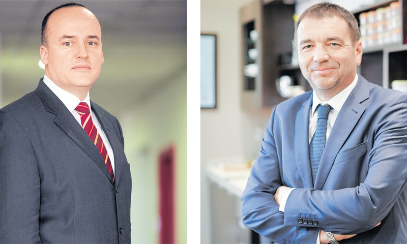 Miljenko Vaić iz Nestle Adriatica i Andreje Bele iz Atlantic Grupe