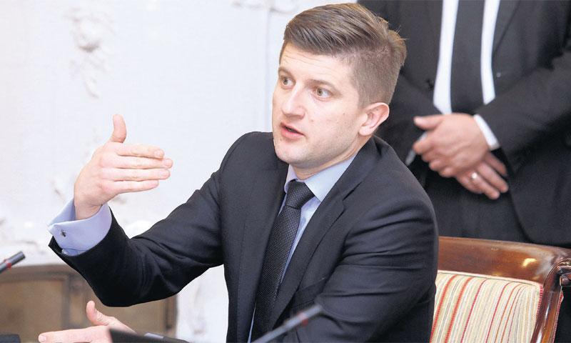 Ministar financija Zdravko Marić/Patrik Macek/PIXSELL