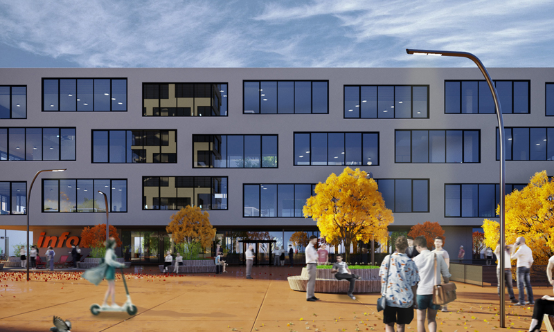 Renderi Infobip Campusa Zagreba kako ga je zamislio studio SODAarhitekti