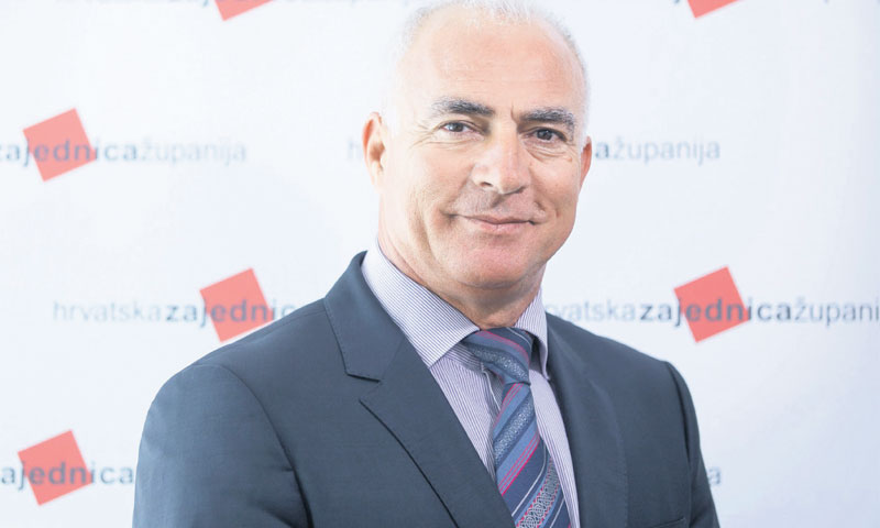 Goran Pauk, predsjednik Hrvatske zajednice županija