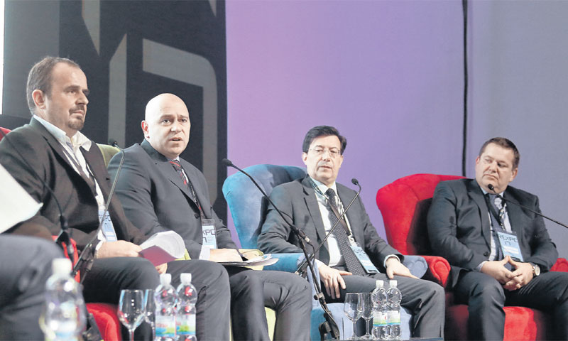 Sudionici panela na Rexpou Marko Markić, Dubravko Ponoš, Željko Uhlir, Miroslav Madžar/Borna Filić/P