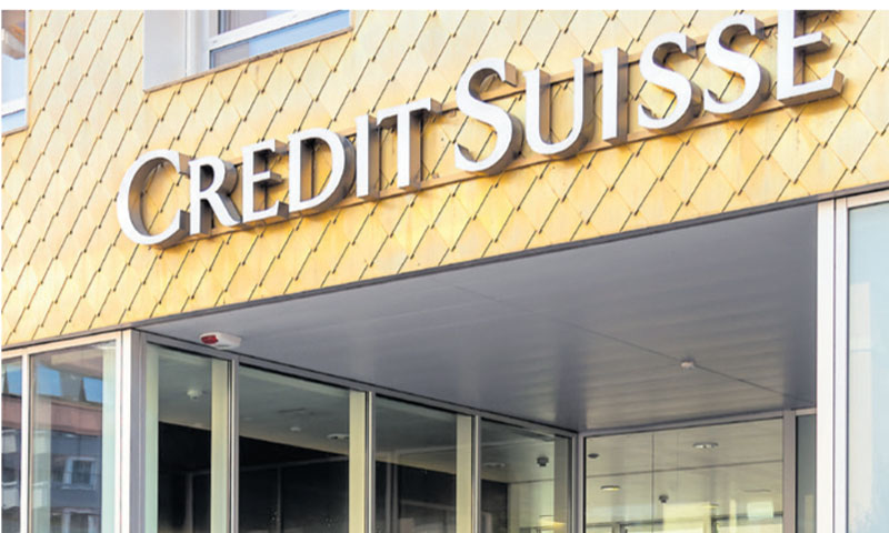 U Credit Suisse kamatna stopa -0,75%/ SHUTTERSTOCK
