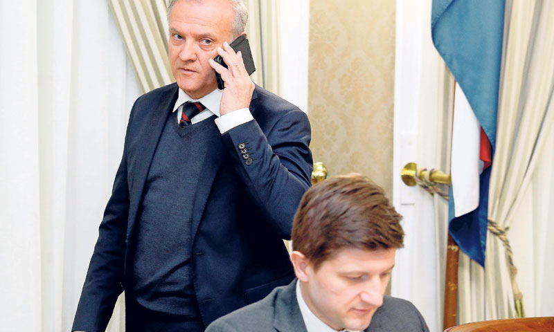 Ministri Dražen Bošnjaković i Zdravko Marić/Patrik Macek/PIXSELL