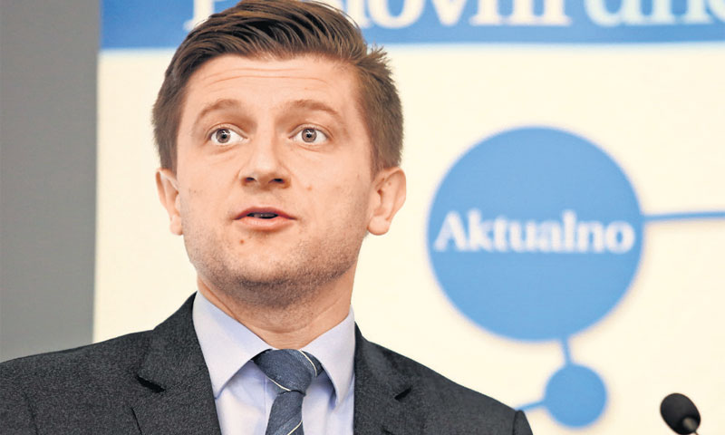 Ministar financija Zdravko Marić/Emica Elveđi/PIXSELL