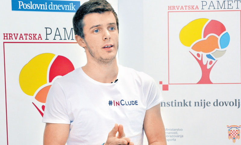 Inovator Ivan Mrvoš, kojeg je Forbes stavio na listu 30 najperspektivnijih poduzetnika mlađih od 30,