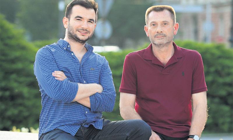 Stjepan Ćurić i Janoš Kodvanj svoj će proizvod i patentirati/Jurica Galoić/PIXSELL, MOJZABASTART.HR