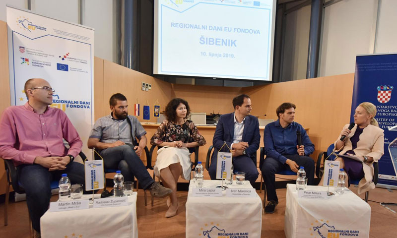 Panel rasprava o razvoju Šibenika putem EU fondova/Hrvoje Jelavić/PIXSELL