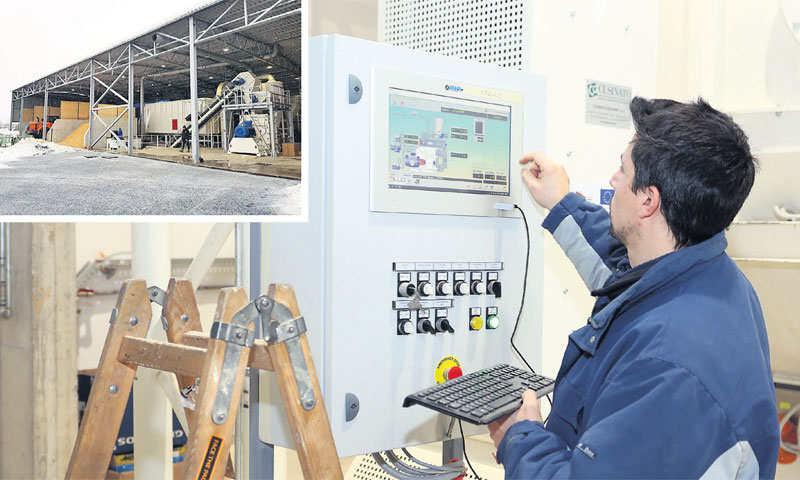 Novi pogoni za proizvodnju peleta u Slunju opremljeni su EU novcem/Kristina Štedul Fabac/PIXSELL