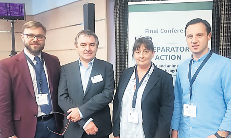 Predstavnici EK Daniel Traum, Marcin Zarycki i Valerija Hima i čelnik PP-a Ivor Stanivuković