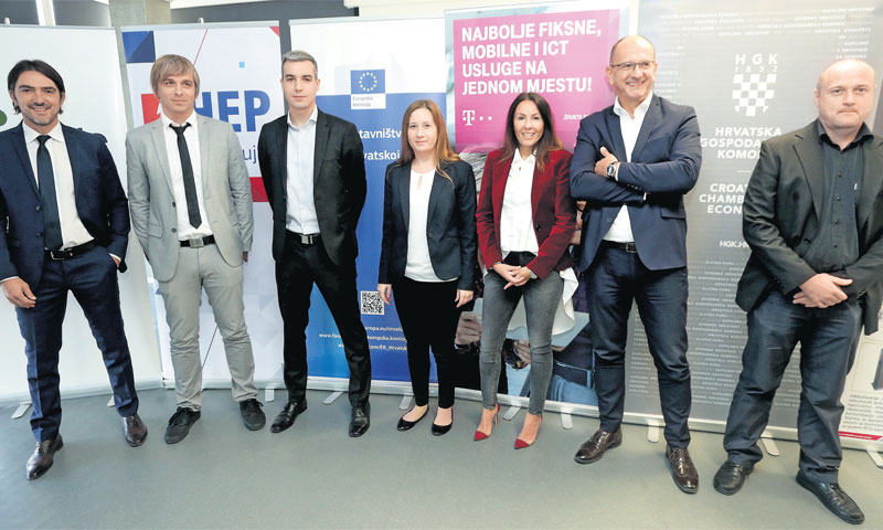 M. Šimatović, Večernji list, D. Puzak, HEP, B. Židov, Institut Hrvoje Požar, K. Jertec, Ducati kompo