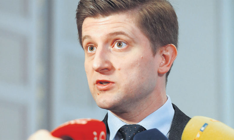 Ministar financija Zdravko Marić/Patrik Macek/PIXSELL