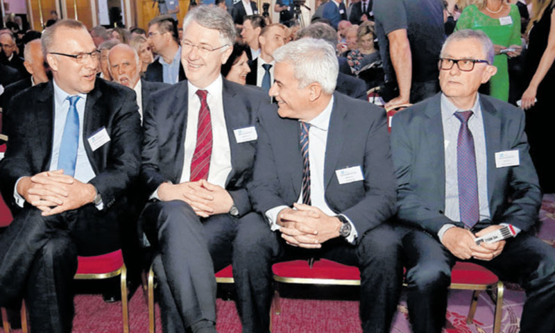 Davor Tomašković, Damir Kuštrak i Ante Ramljak/D. U./PIXSELL