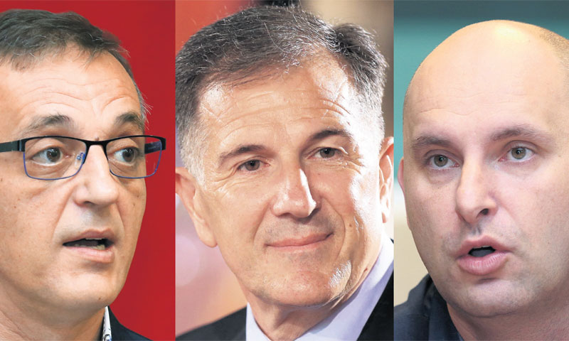 Tihomir Jakovina; Davor Romić; Tomislav Tolušić/ D. Jarmaz, D. Javorović, P. Macek/PIXSELL