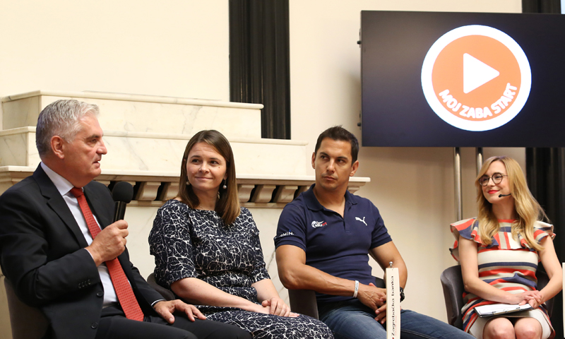 Projekt Moj Zaba Start pokrenut je 2013. godine te je kroz njega Zagrebačka banka do sada podržala