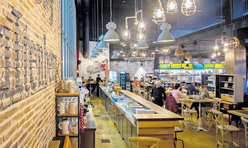 Pogon i pivnicu Ludwig's gastro pub dijeli samo stakleni zid/ Nel Pavletić/PIXSELL