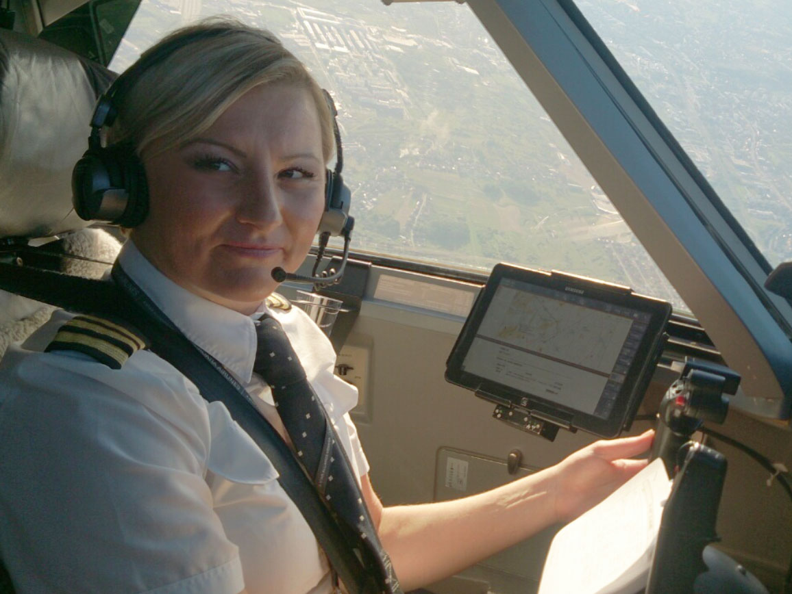 Foto: Kristina Mlinarić postala je prva kapetanica Crotia Airlinesa