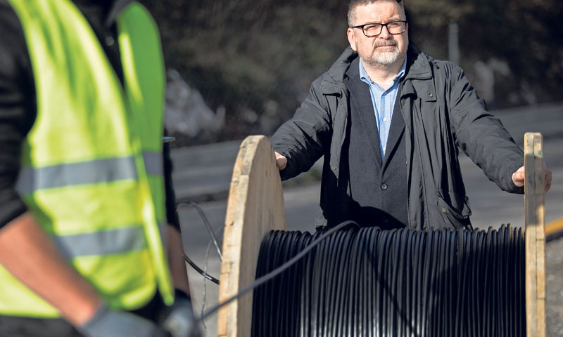 Saša Ukić, direktor 3t.Cablea i voditelj RUNE-a za Hrvatsku/Nel Pavletić/PIXSELL