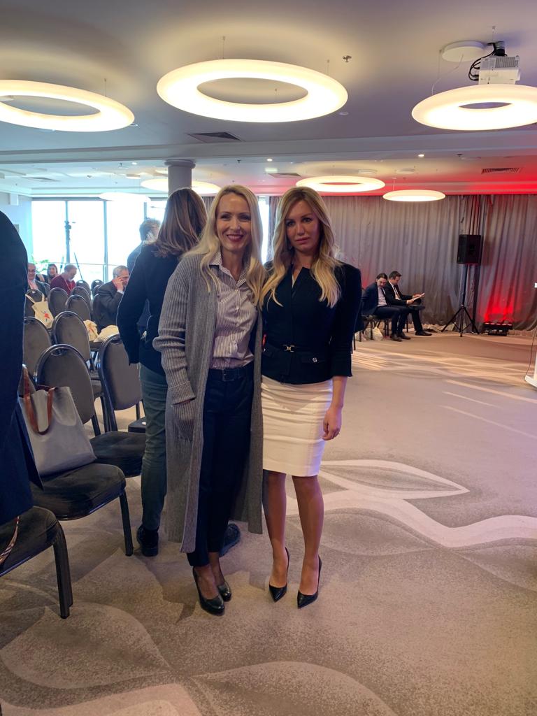 Andrea Borošić, predsjednica Uprave Večernjeg lista s Barbarom Mesić, glavnom savjetnicom ministra t