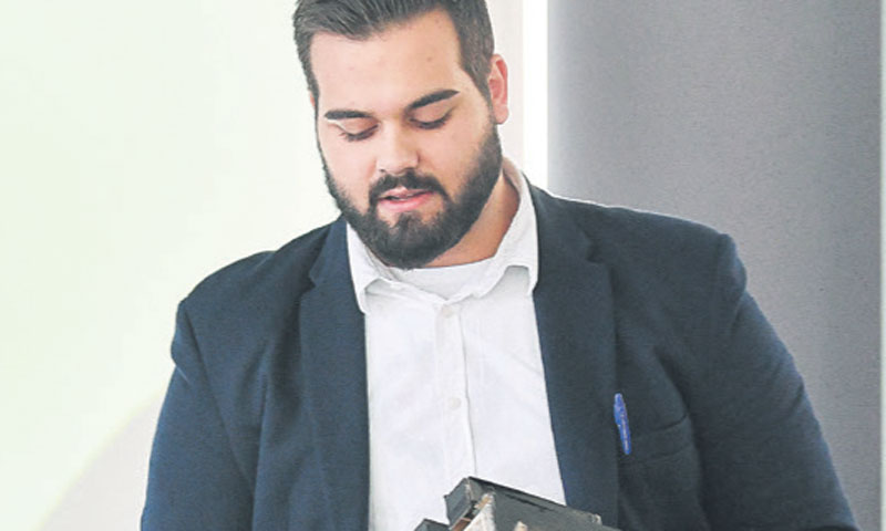 Luka Beljan iz tima B-Magic prezentirao je MT Kantu, ekolološki osvještenu kantu koja omogućuje brže