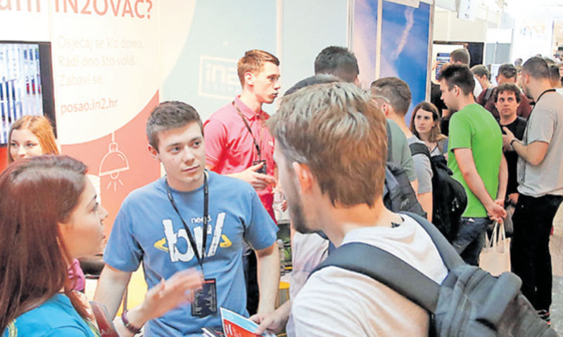 Budući inženjeri susreću buduće poslodavce/Igor Kralj/PIXSELL