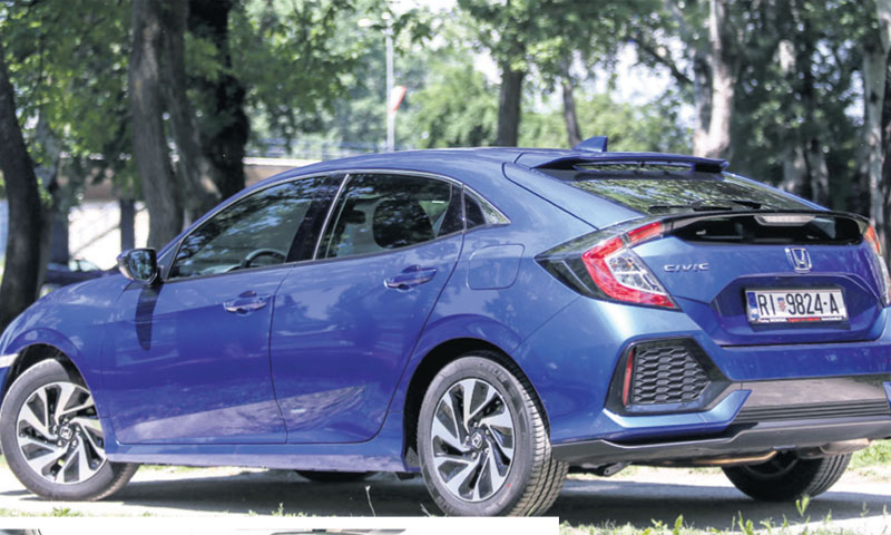 Kamera ‘vidi’ prometnicu, pa Civic sam vozi i zavojitim cestama/Igor Šoban/PIXSELL